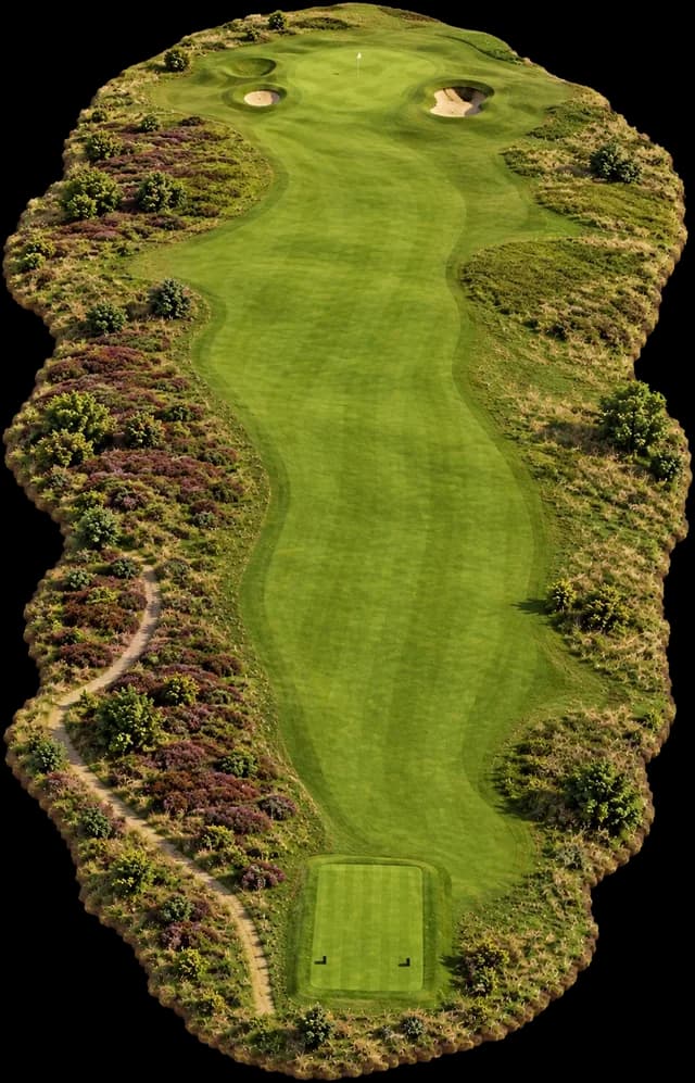 Appleby Golf Club, hole 2 in 3D